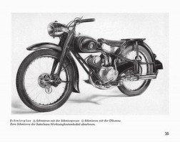 Adler M 100 Bedienungsanleitung Handbuch Betriebsanleitung M100 Motorrad