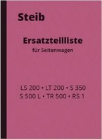 Steib LS 200, LT 200, S 350, S 500 L, TR 500 und RS 1 Ersatzteilliste