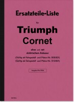 Triumph Cornet 200 ccm Ersatzteilliste Ersatzteilkatalog Teilekatalog