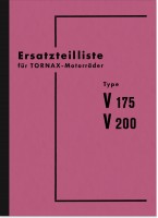 Tornax V 175 und V 200 Ersatzteilliste Ersatzteilkatalog Teilekatalog