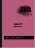 ILO M 2-125 Reparaturanleitung Montageanleitung Werkstatthandbuch Motor