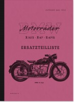 BMW R 51/3, R 67 und R 67/2 Ersatzteilliste Ersatzteilkatalog Teilekatalog