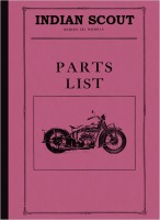 Indian Scout Serie 101 Ersatzteilliste Ersatzteilkatalog Teilekatalog