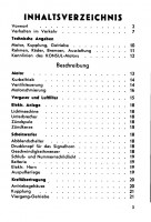 NSU Konsul 351 I 1 und 501 OS-T II 2 Bedienungsanleitung Betriebsanleitung Handbuch