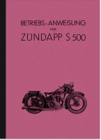Z&uuml;ndapp S 500 Bedienungsanleitung Handbuch Betriebsanleitung