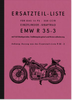 EMW R 35/2 und R 35/3 Ersatzteilliste Ersatzteilkatalog Teilekatalog