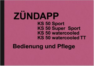 Z&uuml;ndapp KS 50 Bedienungsanleitung Handbuch Betriebsanleitung