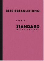Standard 350-1000 ccm Modelle 27-32 Motorrad Bedienungsanleitung Handbuch