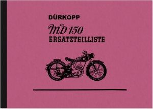 D&uuml;rkopp MD 150 Ersatzteilliste Ersatzteilkatalog Teilekatalog MD150