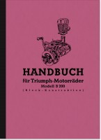 Triumph B 200 (Block 200) Bedienungsanleitung Betriebsanleitung Handbuch TWN