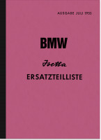 BMW Isetta 250 ccm Ersatzteilliste Ersatzteilkatalog Teilekatalog