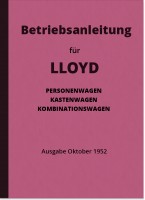 Lloyd LP 300, LL 300,LS 300 und LK 300 Bedienungsanleitung
