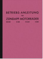 Z&uuml;ndapp DB 200, K 500, KS 600 und K 800 Bedienungsanleitung Betriebsanleitung Handbuch