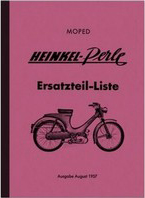 Heinkel Perle Moped Ersatzteilliste Ersatzteilkatalog
