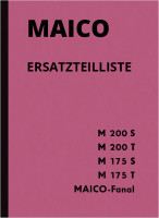 Maico M 200 S/T, M 175 S/T und Fanal Ersatzteilliste Ersatzteilkatalog