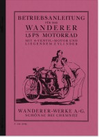 Wanderer 1,5 PS liegender Zylinder Bedienungsanleitung