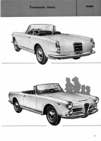 Alfa Romeo 2600 Berlina Spider Sprint Bedienungsanleitung Betriebsanleitung Handbuch Wartung