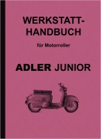 Adler Junior MR 100 Motorroller Reparaturanleitung Werkstatthandbuch