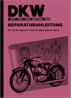 DKW RT 175, 250/2, 175 S, 200 S, 250 S Reparaturanleitung Werkstatthandbuch