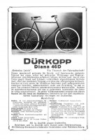 D&uuml;rkopp Fahrr&auml;der mit Kardanantrieb Prospekt Beschreibung Katalog Diana Fahrrad