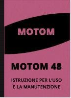 Motom 48 ccm 4-Takt Mofa Moped Bedienungsanleitung Betriebsanleitung Handbuch