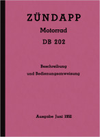 Z&uuml;ndapp DB 202 Bedienungsanleitung Betriebsanleitung Handbuch Beschreibung