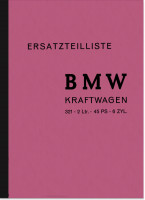 BMW Typ 321 6-Zylinder 1941 Ersatzteilliste Ersatzteilkatalog Teilekatalog