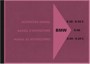 BMW R 50,R 50S,R 60,R 69 R 69S Bedienungsanleitung