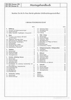 Fendt FW 228/FW 139 Farmer 2 und 2 D Traktor Reparaturanleitung Werkstatthandbuch Montageanleitung