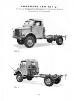 Borgward 0,75t 1,5t gl LKW Ger&auml;tbeschreibung Bedienungsanleitung Handbuch TDv 2320/8-01