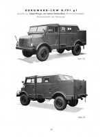 Borgward 0,75t 1,5t gl LKW Ger&auml;tbeschreibung Bedienungsanleitung Handbuch TDv 2320/8-01