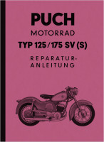 Puch 125 SV (S) und 175 SV (S) SVS Reparaturanleitung Werkstatthandbuch