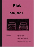 Fiat 500 und 500 L Bedienungsanleitung Betriebsanleitung Handbuch