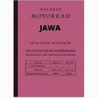 Jawa 125 175 ccm Type 355 356 Bedienungsanleitung Handbuch Betriebsanleitung CZ