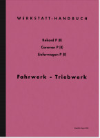 Opel Rekord P II 2 1961 Caravan Lieferwagen Reparaturanleitung Werkstatthandbuch Montageanleitung