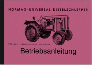 Normag NG 15 23 Bedienungsanleitung Betriebsanleitung Handbuch Schlepper NG15 NG23