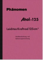 Ph&auml;nomen Ahoi 125 ccm Sachs Motor Bedienungsanleitung Betriebsanleitung Handbuch