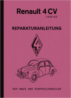 Renault 4 CV Reparaturanleitung Werkstatthandbuch