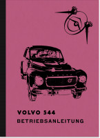 Volvo PV 544 und PV 544 E Bedienungsanleitung Betriebsanleitung Handbuch