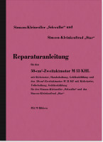 Simson Schwalbe Roller Star M53 Reparaturanleitung Werkstatthandbuch Montageanleitung