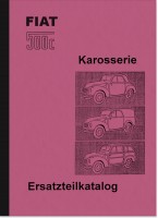 Fiat 500 C Topolino Ersatzteilliste Ersatzteilkatalog Bildteil