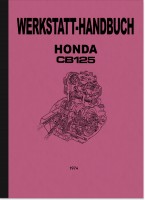 Honda CB 125 CB125 1974 Reparaturanleitung Werkstatthandbuch Werkstatt Handbuch