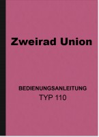 Zweirad Union Mofa 25 Typ 110 Bedienungsanleitung Betriebsanleitung Handbuch