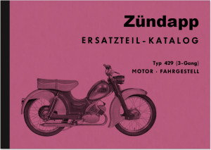 Z&uuml;ndapp Super Combinette Typ 429 Ersatzteilliste Ersatzteilkatalog Teilekatalog