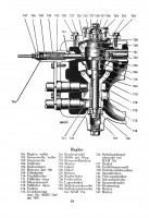 Deutz Diesel-Motor MAH 714 716 Bedienungsanleitung und Ersatzteilliste Handbuch