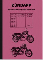 Z&uuml;ndapp C 50 Sport und GTS 50 Ersatzteilliste Ersatzteilkatalog