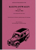 Framo V 901 und V 901/2 Kleinlaster Reparaturanleitung Werkstatthandbuch Montageanleitung