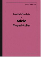 Miele K 50 S Moped-Roller Ersatzteilliste Ersatzteilkatalog Teilekatalog