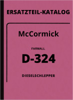 IHC McCormick Farmall D-324 Ersatzteilliste Ersatzteilkatalog D324