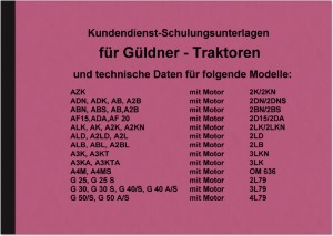 G&uuml;ldner Beschreibung Handbuch AKZ ADN AB2B ABN ADA ALK AK AF ABL G ALD 30 40 50